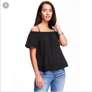 ON off the shoulder top